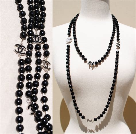 coco chanel long pearl necklace|Iconic Vintage Chanel Necklaces to Layer Like Coco.